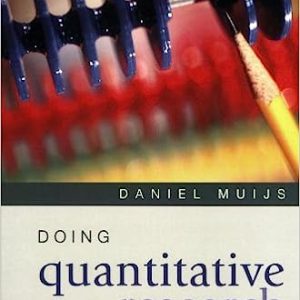 Doing Quantitative Research in Education With SPSS
