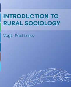 Introduction to Rural Sociology Book by Paul L. Vogt
