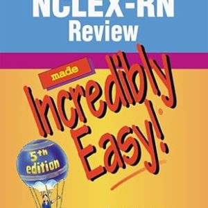 NCLEX-RN Review Made Incredibly Easy (Color)  by Lippincott Williams & Wilkins