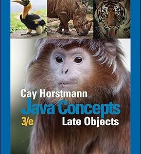Java Concepts: Late Objects(Paperback) by Cay S. Horstmann