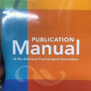 Publication Manual