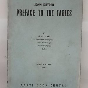PREFACE TO THE FABLES    ( R . K . JALALI )