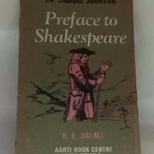 Preface to Shakespears  ( Dr. Samuel  Jhonson )