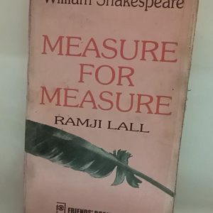 MEASURE FOR MEASURE  ( WILLIAM SHAKESPEARE )