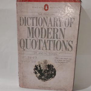 DICTIONARY  OF  MODERN  QUOTATIONS