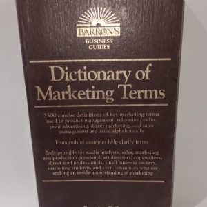 Dictionary  Of  Marketing  Terms