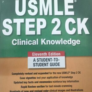 FIRST AID FE USMLE STEP 2 CK Clinical Knowledge