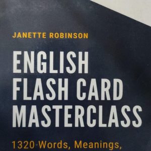 ENGLISH FLASH CARD MASTERCLASS