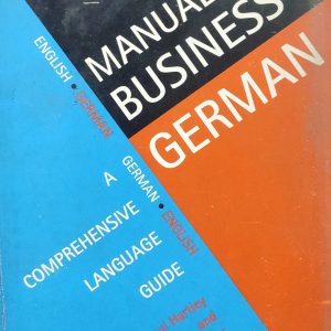 MANUAL OF BUSINESS GERMAN