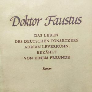 THOMAS MANN Doktor Faustus