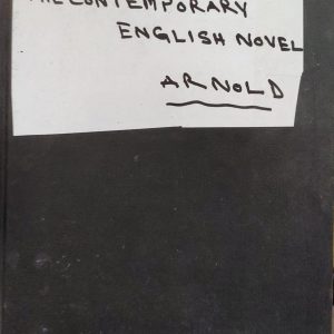 THE CONTEMPORARY ENGLISH NOVEL ARNOLD