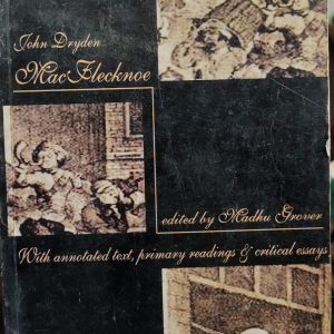 John Dryden's Mac Flecknoe from the Worldview Critical Editions series