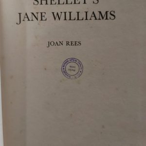 SHELLEY'S JANE WILLIAMS JOAN REES