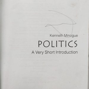 Kenneth Minogue POLITICS A Very Short Introduction (33R)