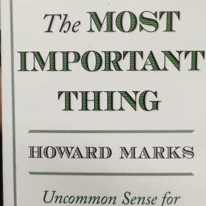The MOST IMPORTANT THING