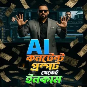 AI কনটেন্ট প্রম্পট থেকেই ইনকাম (হার্ডকভার)
