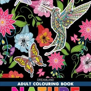 Nature Adult Colouring Book (পেপারব্যাক)