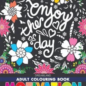 Motivation Adult Colouring Book (পেপারব্যাক)
