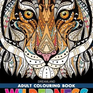 Wilderness Adult Colouring Book (পেপারব্যাক)