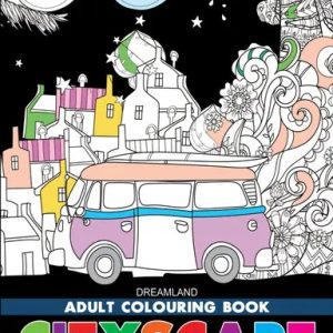 Cityscape Adult Colouring Book (পেপারব্যাক)