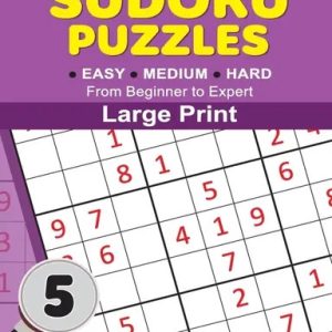 Ultimate Sudoku Puzzles 5 (পেপারব্যাক)