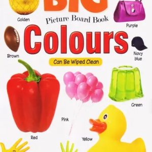 BIG PICTURE BOARD BOOK : COLOURS (পেপারব্যাক)