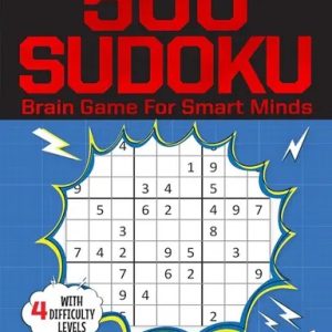 500 Sudoku Brain Games For Smart Minds (পেপারব্যাক)
