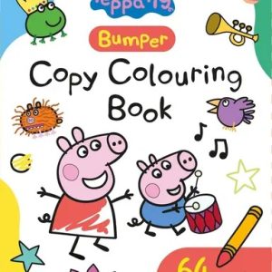 Peppa Pig: Bumper Copy Colouring Book (পেপারব্যাক)