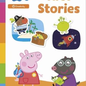 Learn with Peppa: First Stories sticker activity book (পেপারব্যাক)