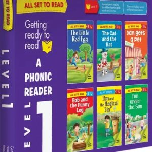 All set to Read A Phonic Reader Level 1 (পেপারব্যাক)