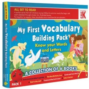 My First Vocabulary Building Pack Know your words and Letters A Collection of 6 Books Pack 1 (পেপারব্যাক)