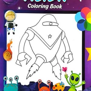 Alien Coloring Book (পেপারব্যাক)
