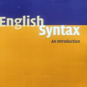 English Syntax: An Introduction