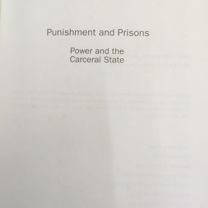 Punishment and Prisons (71R)